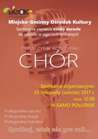 Spotkanie organizacyjne: Kosowski CHÓR