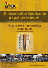 III Kosowskie Spotkanie Kapel Weselnych