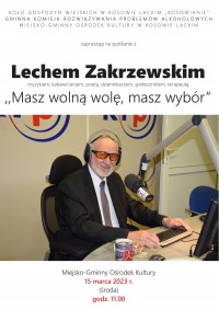 Spotkanie z Lechem Zakrzewskim