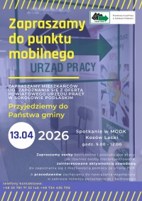 Mobilny punkt PUP w Kosowie Lackim