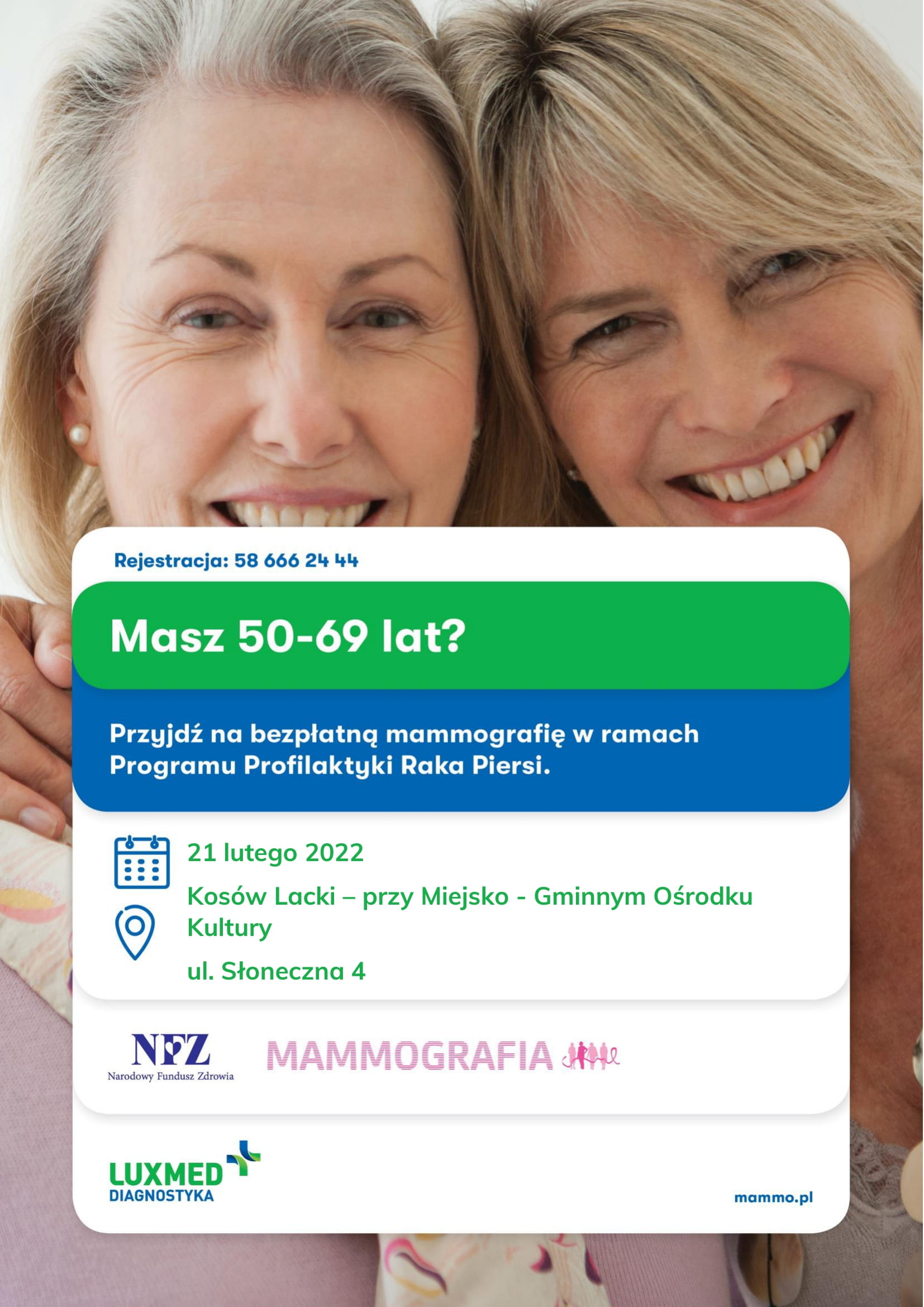 21 02 2022 Mammografia Kosow Lacki