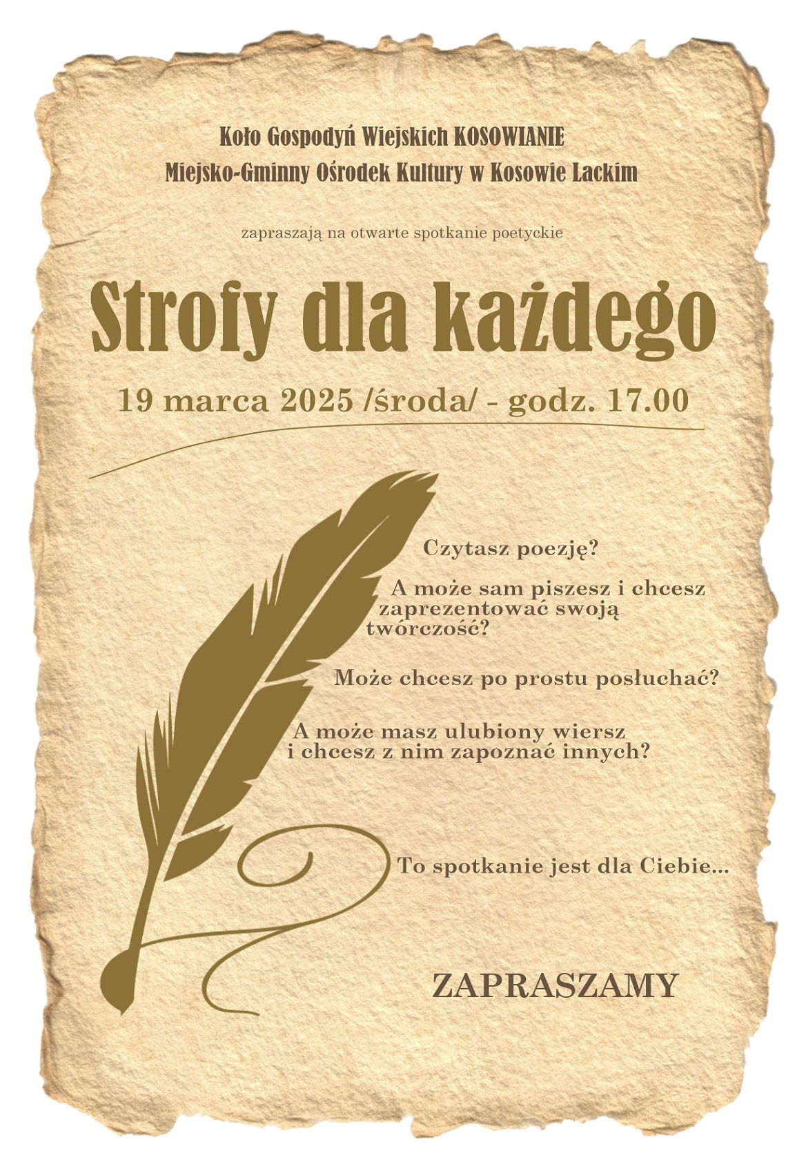 Strofy dla kazdego 2025