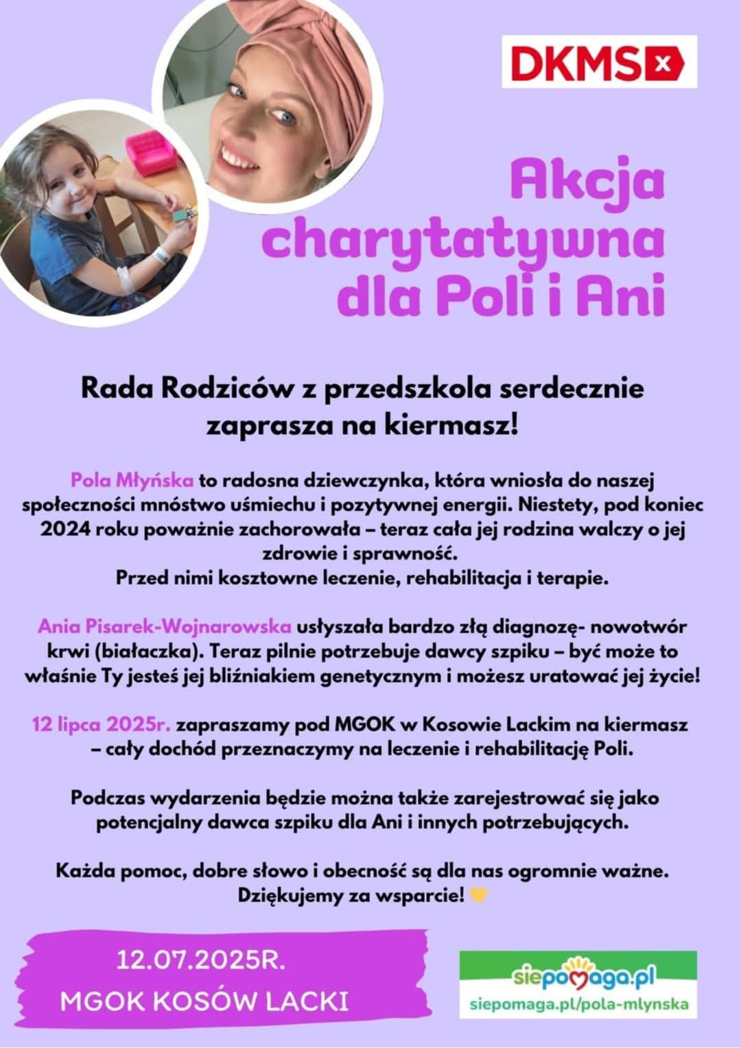 akcja charytatywna lipiec 2025