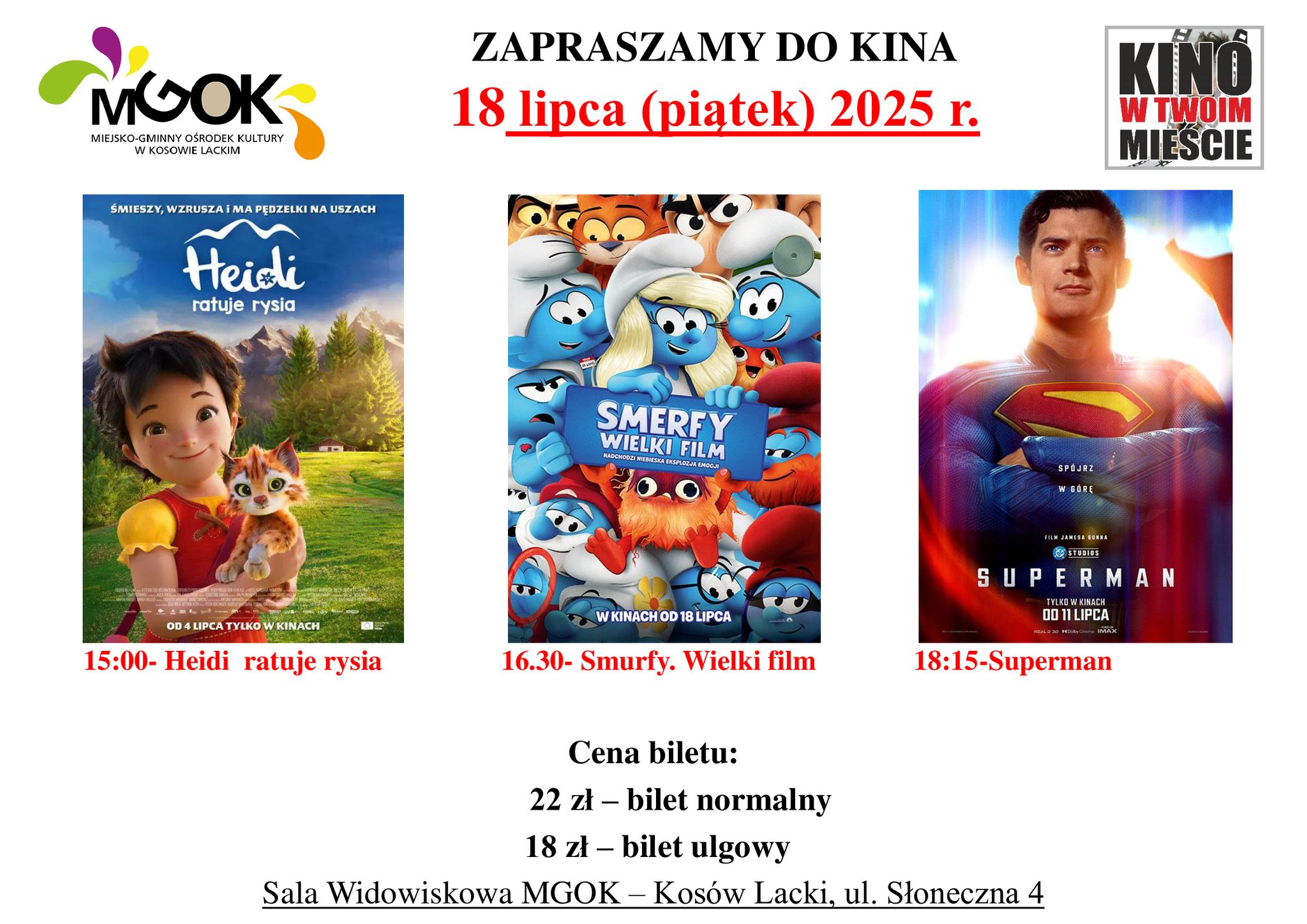 kino lipiec 2025