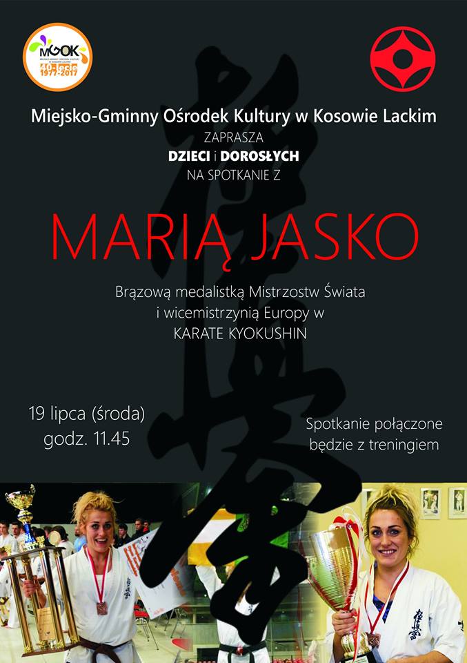 Plakat - Spotkanie z Marią Jasko