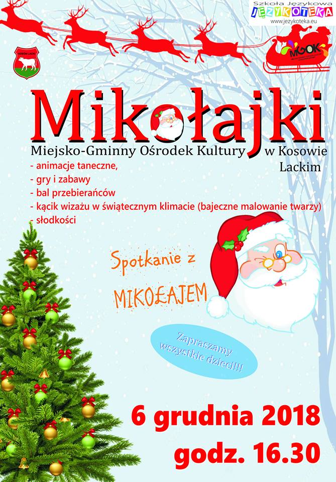 Plakat - Mikołajki 2018