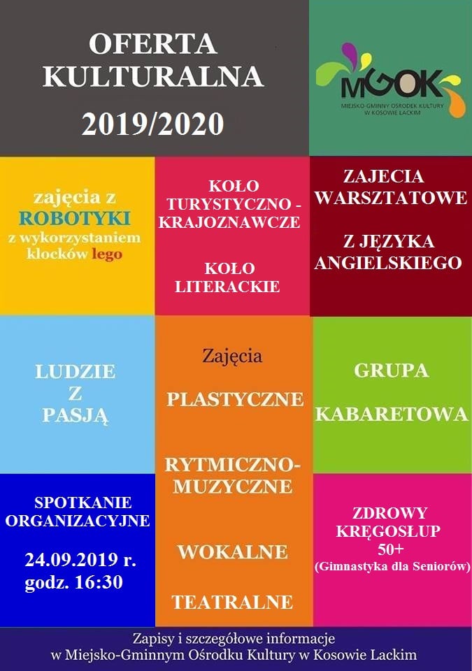 oferta kulturalna 2018 2019